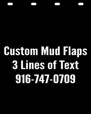 custom mud flaps