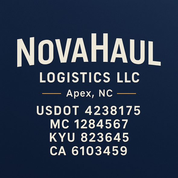 Truck Door Decal Sticker Signs With USDOT, MC, KYU, CA & Others | US DOT Compliant Truck Door Signs For Semi-Trucks, Work Trucks, Hot Shots (Set of 2)