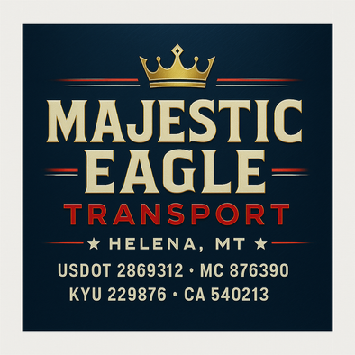 Truck Door Decal Sticker Signs With USDOT, MC, KYU, CA & Others | US DOT Compliant Truck Door Signs For Semi-Trucks, Work Trucks, Hot Shots (Set of 2)