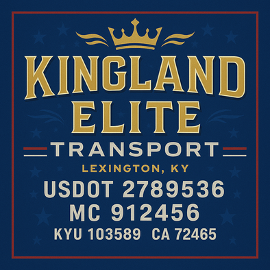 Truck Door Decal Sticker Signs With USDOT, MC, KYU, CA & Others | US DOT Compliant Truck Door Signs For Semi-Trucks, Work Trucks, Hot Shots (Set of 2)
