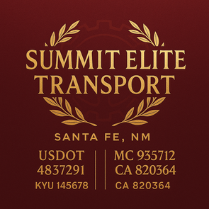 Truck Door Decal Sticker Signs With USDOT, MC, KYU, CA & Others | US DOT Compliant Truck Door Signs For Semi-Trucks, Work Trucks, Hot Shots (Set of 2)