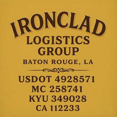 Truck Door Decal Sticker Signs With USDOT, MC, KYU, CA & Others | US DOT Compliant Truck Door Signs For Semi-Trucks, Work Trucks, Hot Shots (Set of 2)