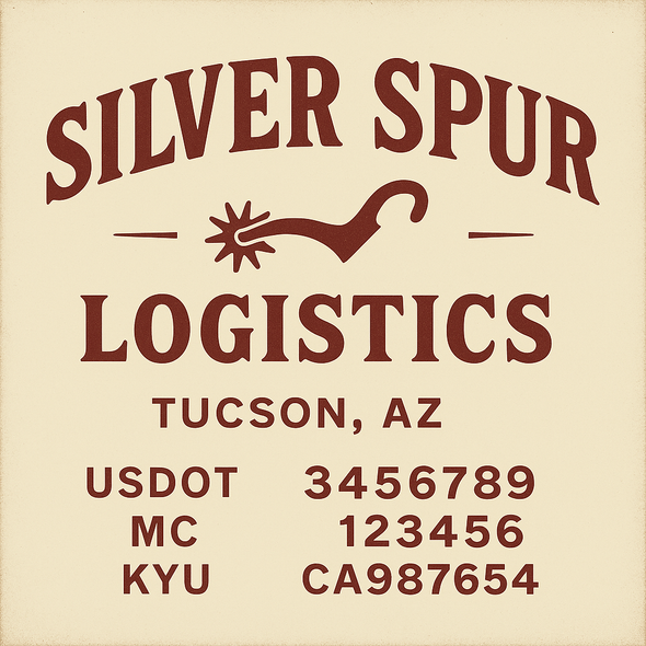 Truck Door Decal Sticker Signs With USDOT, MC, KYU, CA & Others | US DOT Compliant Truck Door Signs For Semi-Trucks, Work Trucks, Hot Shots (Set of 2)
