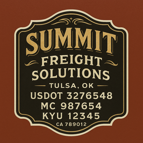 Truck Door Decal Sticker Signs With USDOT, MC, KYU, CA & Others | US DOT Compliant Truck Door Signs For Semi-Trucks, Work Trucks, Hot Shots (Set of 2)