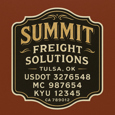 Truck Door Decal Sticker Signs With USDOT, MC, KYU, CA & Others | US DOT Compliant Truck Door Signs For Semi-Trucks, Work Trucks, Hot Shots (Set of 2)