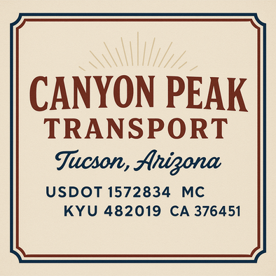 Truck Door Decal Sticker Signs With USDOT, MC, KYU, CA & Others | US DOT Compliant Truck Door Signs For Semi-Trucks, Work Trucks, Hot Shots (Set of 2)