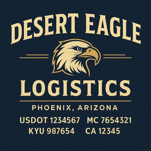 Truck Door Decal Sticker Signs With USDOT, MC, KYU, CA & Others | US DOT Compliant Truck Door Signs For Semi-Trucks, Work Trucks, Hot Shots (Set of 2)