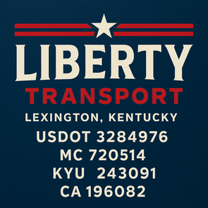 Truck Door Decal Sticker Signs With USDOT, MC, KYU, CA & Others | US DOT Compliant Truck Door Signs For Semi-Trucks, Work Trucks, Hot Shots (Set of 2)