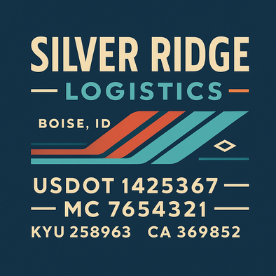 Truck Door Decal Sticker Signs With USDOT, MC, KYU, CA & Others | US DOT Compliant Truck Door Signs For Semi-Trucks, Work Trucks, Hot Shots (Set of 2)