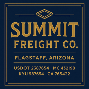 Truck Door Decal Sticker Signs With USDOT, MC, KYU, CA & Others | US DOT Compliant Truck Door Signs For Semi-Trucks, Work Trucks, Hot Shots (Set of 2)