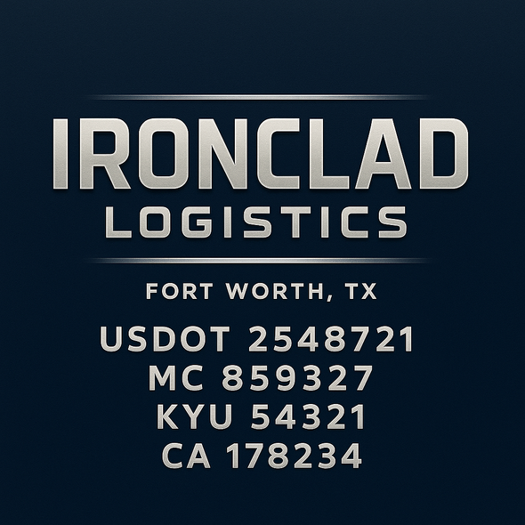 Truck Door Decal Sticker Signs With USDOT, MC, KYU, CA & Others | US DOT Compliant Truck Door Signs For Semi-Trucks, Work Trucks, Hot Shots (Set of 2)