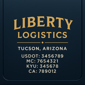 Truck Door Decal Sticker Signs With USDOT, MC, KYU, CA & Others | US DOT Compliant Truck Door Signs For Semi-Trucks, Work Trucks, Hot Shots (Set of 2)