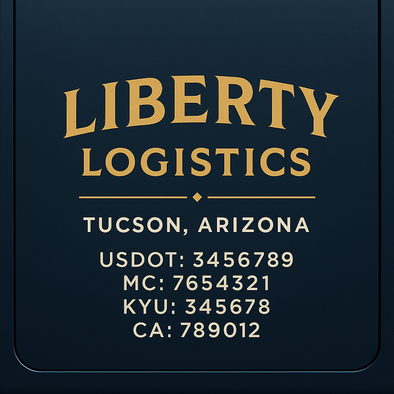 Truck Door Decal Sticker Signs With USDOT, MC, KYU, CA & Others | US DOT Compliant Truck Door Signs For Semi-Trucks, Work Trucks, Hot Shots (Set of 2)