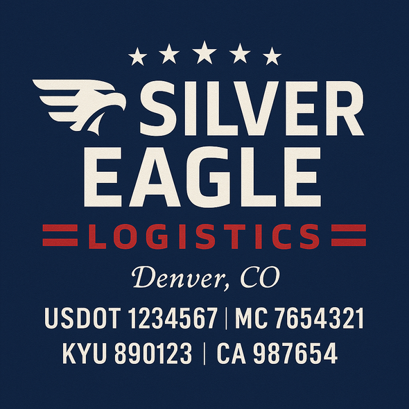 Truck Door Decal Sticker Signs With USDOT, MC, KYU, CA & Others | US DOT Compliant Truck Door Signs For Semi-Trucks, Work Trucks, Hot Shots (Set of 2)