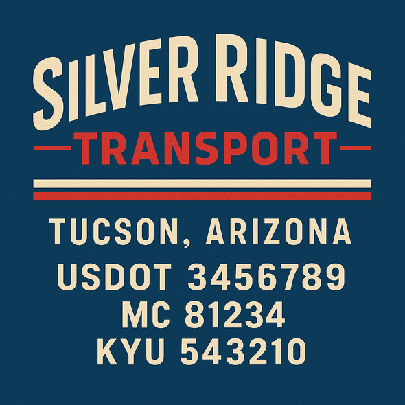 Truck Door Decal Sticker Signs With USDOT, MC, KYU, CA & Others | US DOT Compliant Truck Door Signs For Semi-Trucks, Work Trucks, Hot Shots (Set of 2)