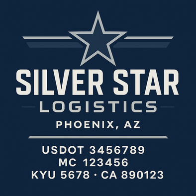 Truck Door Decal Sticker Signs With USDOT, MC, KYU, CA & Others | US DOT Compliant Truck Door Signs For Semi-Trucks, Work Trucks, Hot Shots (Set of 2)