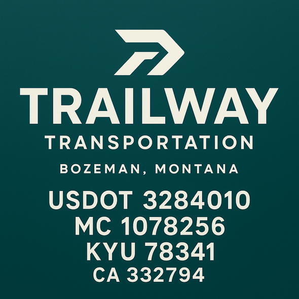 Truck Door Decal Sticker Signs With USDOT, MC, KYU, CA & Others | US DOT Compliant Truck Door Signs For Semi-Trucks, Work Trucks, Hot Shots (Set of 2)