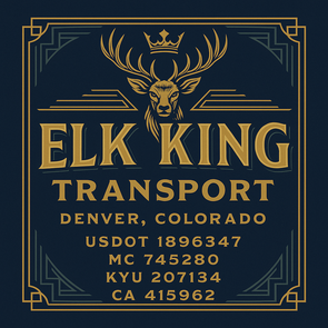 Truck Door Decal Sticker Signs With USDOT, MC, KYU, CA & Others | US DOT Compliant Truck Door Signs For Semi-Trucks, Work Trucks, Hot Shots (Set of 2)