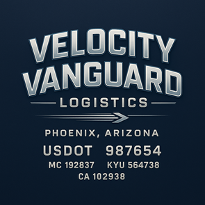 Truck Door Decal Sticker Signs With USDOT, MC, KYU, CA & Others | US DOT Compliant Truck Door Signs For Semi-Trucks, Work Trucks, Hot Shots (Set of 2)