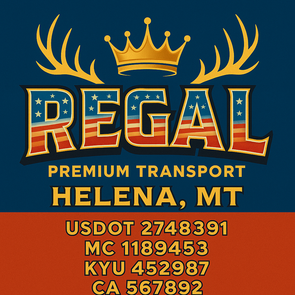 Truck Door Decal Sticker Signs With USDOT, MC, KYU, CA & Others | US DOT Compliant Truck Door Signs For Semi-Trucks, Work Trucks, Hot Shots (Set of 2)