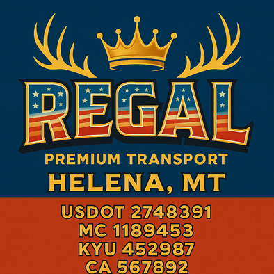 Truck Door Decal Sticker Signs With USDOT, MC, KYU, CA & Others | US DOT Compliant Truck Door Signs For Semi-Trucks, Work Trucks, Hot Shots (Set of 2)
