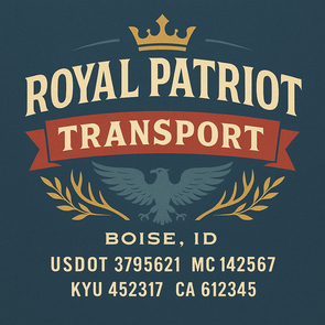 Truck Door Decal Sticker Signs With USDOT, MC, KYU, CA & Others | US DOT Compliant Truck Door Signs For Semi-Trucks, Work Trucks, Hot Shots (Set of 2)