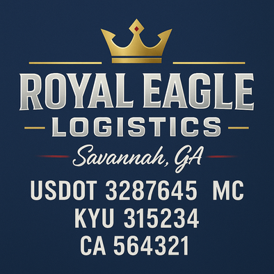 Truck Door Decal Sticker Signs With USDOT, MC, KYU, CA & Others | US DOT Compliant Truck Door Signs For Semi-Trucks, Work Trucks, Hot Shots (Set of 2)
