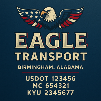 Truck Door Decal Sticker Signs With USDOT, MC, KYU, CA & Others | US DOT Compliant Truck Door Signs For Semi-Trucks, Work Trucks, Hot Shots (Set of 2)