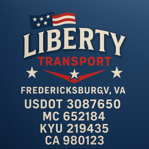 Truck Door Decal Sticker Signs With USDOT, MC, KYU, CA & Others | US DOT Compliant Truck Door Signs For Semi-Trucks, Work Trucks, Hot Shots (Set of 2)