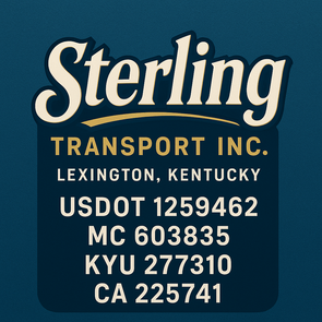 Truck Door Decal Sticker Signs With USDOT, MC, KYU, CA & Others | US DOT Compliant Truck Door Signs For Semi-Trucks, Work Trucks, Hot Shots (Set of 2)