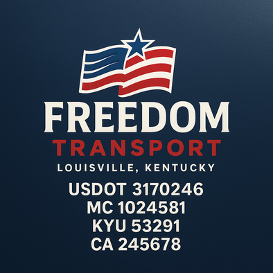 Truck Door Decal Sticker Signs With USDOT, MC, KYU, CA & Others | US DOT Compliant Truck Door Signs For Semi-Trucks, Work Trucks, Hot Shots (Set of 2)