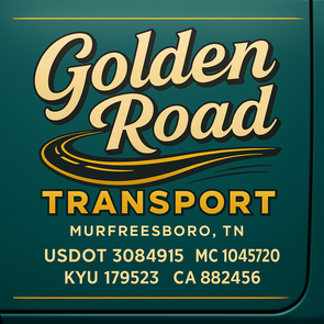 Truck Door Decal Sticker Signs With USDOT, MC, KYU, CA & Others | US DOT Compliant Truck Door Signs For Semi-Trucks, Work Trucks, Hot Shots (Set of 2)