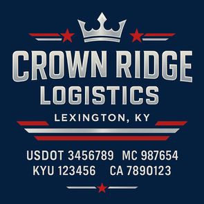 Truck Door Decal Sticker Signs With USDOT, MC, KYU, CA & Others | US DOT Compliant Truck Door Signs For Semi-Trucks, Work Trucks, Hot Shots (Set of 2)