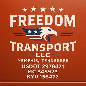 Truck Door Decal Sticker Signs With USDOT, MC, KYU, CA & Others | US DOT Compliant Truck Door Signs For Semi-Trucks, Work Trucks, Hot Shots (Set of 2)