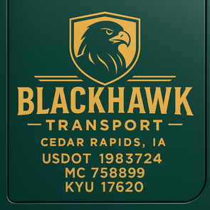 Truck Door Decal Sticker Signs With USDOT, MC, KYU, CA & Others | US DOT Compliant Truck Door Signs For Semi-Trucks, Work Trucks, Hot Shots (Set of 2)