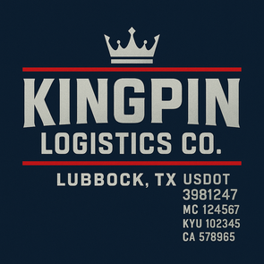 Truck Door Decal Sticker Signs With USDOT, MC, KYU, CA & Others | US DOT Compliant Truck Door Signs For Semi-Trucks, Work Trucks, Hot Shots (Set of 2)