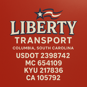 Truck Door Decal Sticker Signs With USDOT, MC, KYU, CA & Others | US DOT Compliant Truck Door Signs For Semi-Trucks, Work Trucks, Hot Shots (Set of 2)