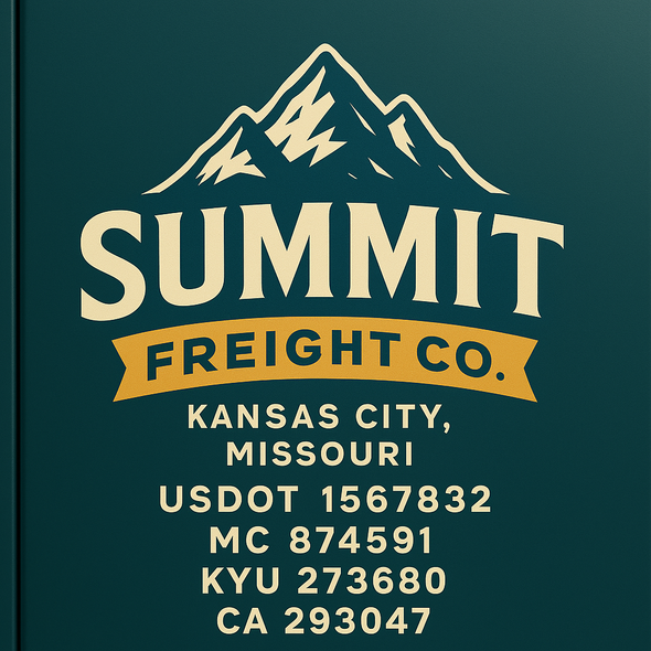 Truck Door Decal Sticker Signs With USDOT, MC, KYU, CA & Others | US DOT Compliant Truck Door Signs For Semi-Trucks, Work Trucks, Hot Shots (Set of 2)