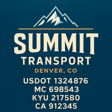 Truck Door Decal Sticker Signs With USDOT, MC, KYU, CA & Others | US DOT Compliant Truck Door Signs For Semi-Trucks, Work Trucks, Hot Shots (Set of 2)