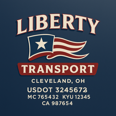 Truck Door Decal Sticker Signs With USDOT, MC, KYU, CA & Others | US DOT Compliant Truck Door Signs For Semi-Trucks, Work Trucks, Hot Shots (Set of 2)