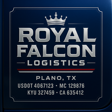 Truck Door Decal Sticker Signs With USDOT, MC, KYU, CA & Others | US DOT Compliant Truck Door Signs For Semi-Trucks, Work Trucks, Hot Shots (Set of 2)
