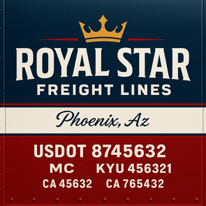 Truck Door Decal Sticker Signs With USDOT, MC, KYU, CA & Others | US DOT Compliant Truck Door Signs For Semi-Trucks, Work Trucks, Hot Shots (Set of 2)