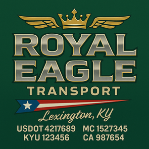 Truck Door Decal Sticker Signs With USDOT, MC, KYU, CA & Others | US DOT Compliant Truck Door Signs For Semi-Trucks, Work Trucks, Hot Shots (Set of 2)