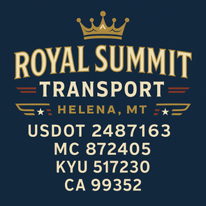 Truck Door Decal Sticker Signs With USDOT, MC, KYU, CA & Others | US DOT Compliant Truck Door Signs For Semi-Trucks, Work Trucks, Hot Shots (Set of 2)