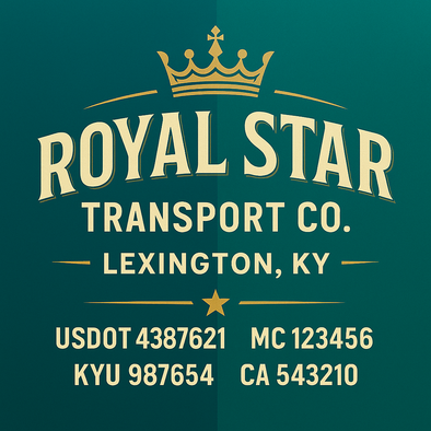 Truck Door Decal Sticker Signs With USDOT, MC, KYU, CA & Others | US DOT Compliant Truck Door Signs For Semi-Trucks, Work Trucks, Hot Shots (Set of 2)