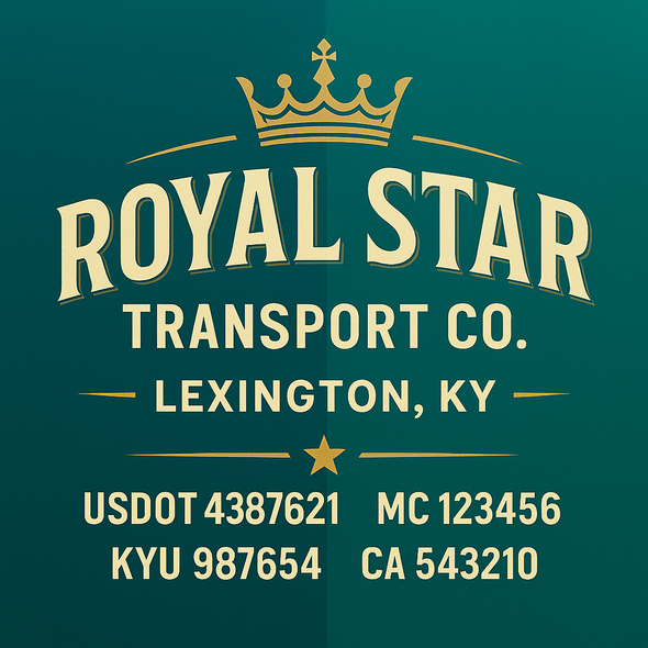 Truck Door Decal Sticker Signs With USDOT, MC, KYU, CA & Others | US DOT Compliant Truck Door Signs For Semi-Trucks, Work Trucks, Hot Shots (Set of 2)