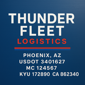 Truck Door Decal Sticker Signs With USDOT, MC, KYU, CA & Others | US DOT Compliant Truck Door Signs For Semi-Trucks, Work Trucks, Hot Shots (Set of 2)