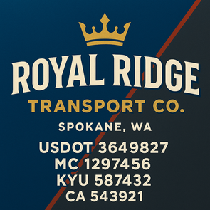 Truck Door Decal Sticker Signs With USDOT, MC, KYU, CA & Others | US DOT Compliant Truck Door Signs For Semi-Trucks, Work Trucks, Hot Shots (Set of 2)