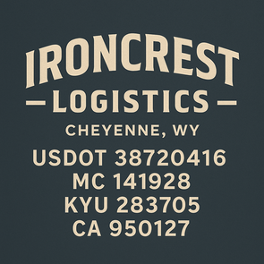 Truck Door Decal Sticker Signs With USDOT, MC, KYU, CA & Others | US DOT Compliant Truck Door Signs For Semi-Trucks, Work Trucks, Hot Shots (Set of 2)