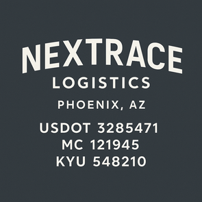 Truck Door Decal Sticker Signs With USDOT, MC, KYU, CA & Others | US DOT Compliant Truck Door Signs For Semi-Trucks, Work Trucks, Hot Shots (Set of 2)